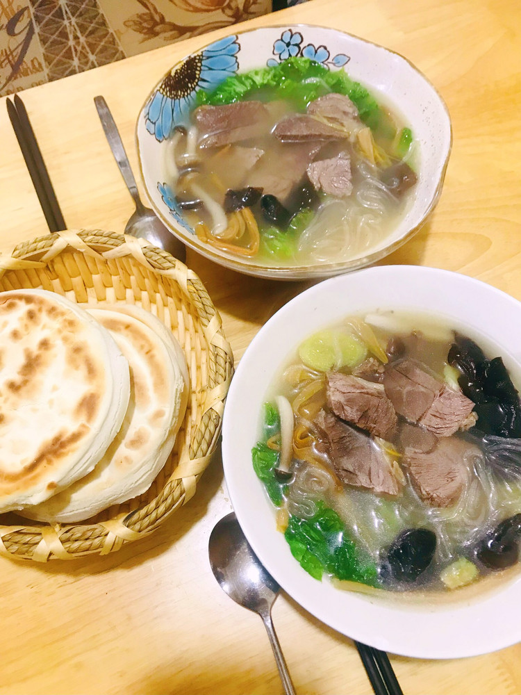 初冬的第一碗羊肉汤的做法