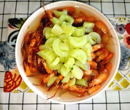 #解腻开胃就吃它#河虾黄瓜减脂菜的做法