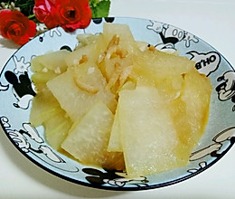 开洋冬瓜#春天不减肥，夏天肉堆堆#的做法