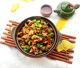 双椒兔的做法