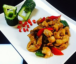 鸡胸肉炒辣子的做法