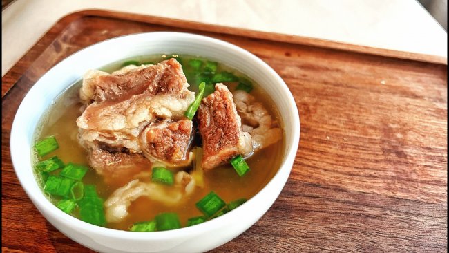 牛排骨清汤的做法