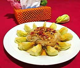 蒜蓉粉丝娃娃菜的做法