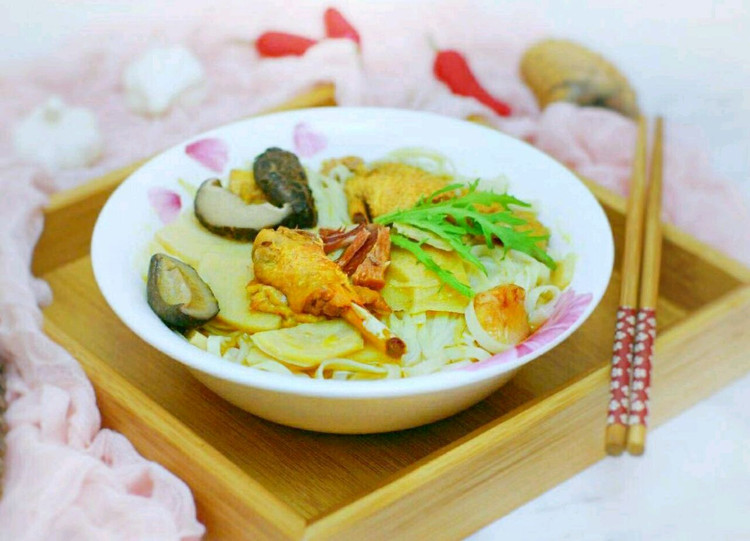 冬笋火腿鸡汤面的做法