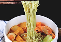 鲜虾鱼丸仙草面的做法