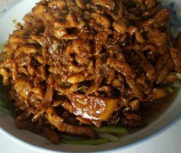 京酱肉丝的做法