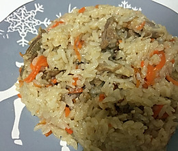 羊肉手抓饭（电饭锅版）的做法