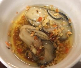 蒜蓉生蚝的做法