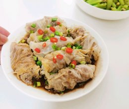 白菜肉卷的做法