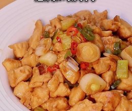 下饭菜【葱爆鸡胸肉】的做法