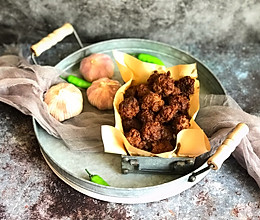 #新年开运菜，好事自然来#团团圆圆～炸丸子的做法