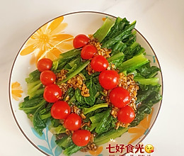 几分钟就可以上桌的蒜蓉油麦菜的做法