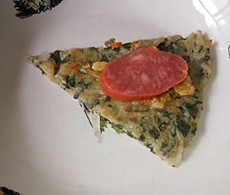 马齿苋锅塌饼的做法