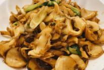 炒海螺肉的做法