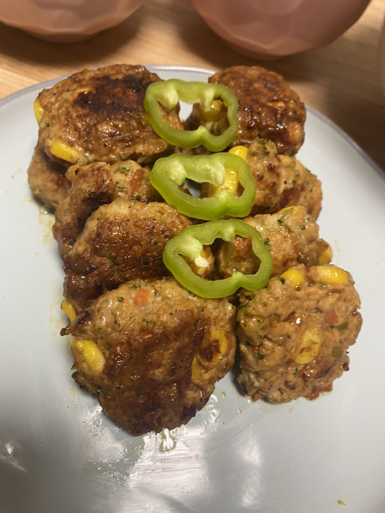 鸡胸肉饼 绝！的做法