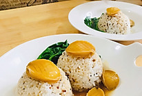 #打工人的健康餐#做个鲍鱼捞饭，食材搭配简单却很高级的做法