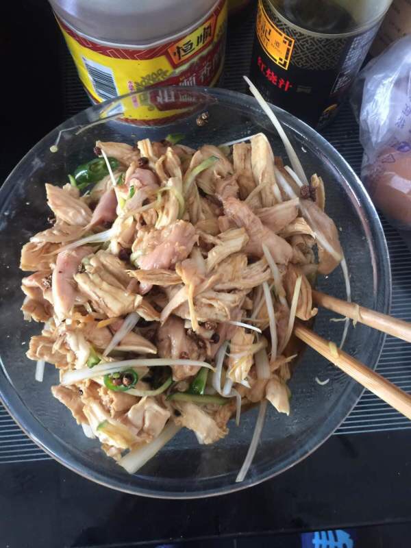 椒麻鸡的做法