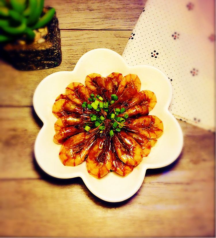 油爆虾～～上海风味的做法