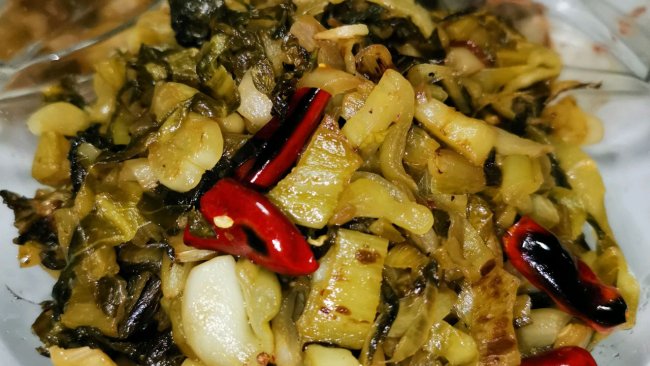 炒泡青菜的做法