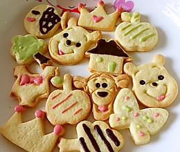可爱卡通饼干，享受亲子时光的做法