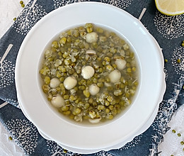 #中秋团圆食味#㊙️3个妙招，轻松煮出开花不变色的绿豆汤的做法