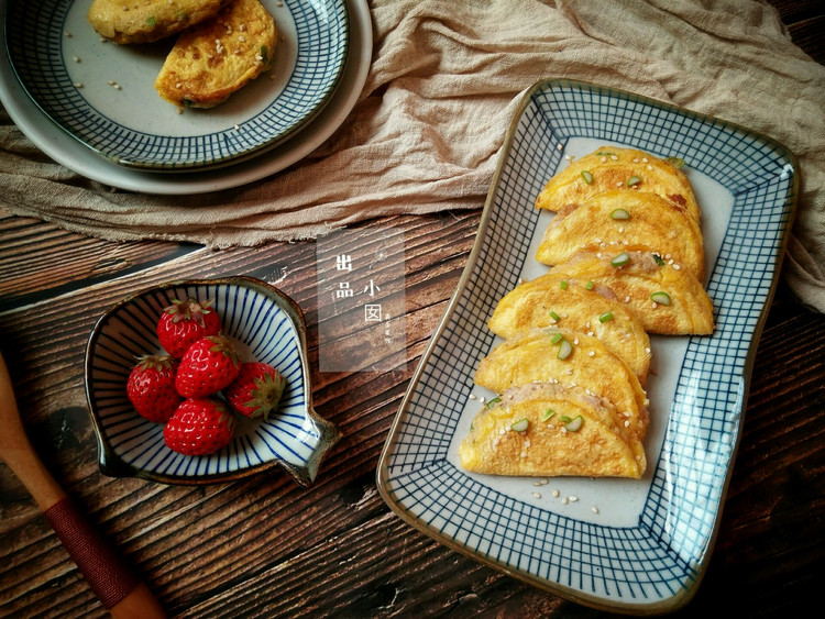 黄金蛋饺――回忆三十年前的做法