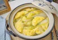 蛋饺娃娃菜汤#感恩妈妈 爱与味蕾同行#的做法