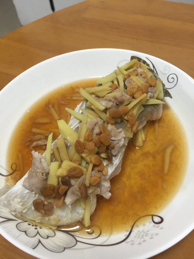 清蒸草鱼（潮汕菜）的做法