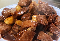 金蒜牛肉粒的做法
