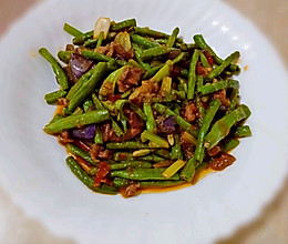 豇豆炒茄子的做法