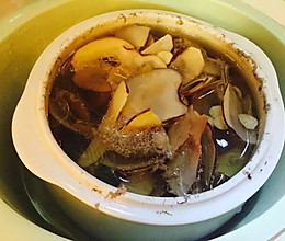 海底椰川贝南杏瘦肉汤的做法