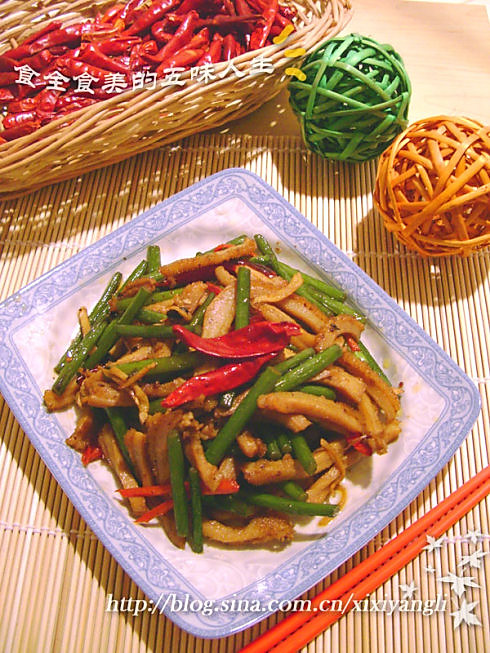 小炒香辣鲜牛肚的做法