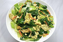 #纳福汇轻松喷出美味# 上海青炒蛋的做法