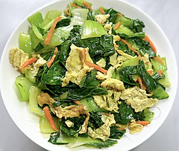 #纳福汇轻松喷出美味# 上海青炒蛋的做法