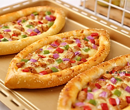 格鲁吉亚船型披萨的做法