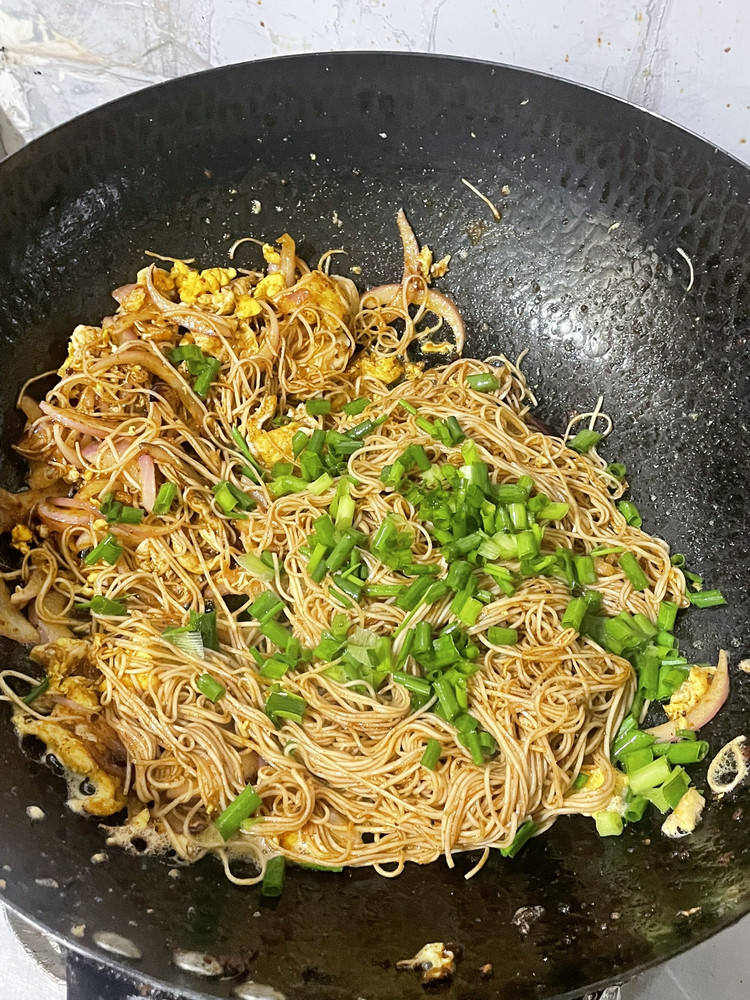 沙茶炒面的做法