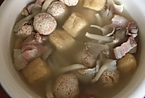 肉丸菌菇汤好鲜美哟的做法