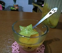 杨桃芒果茶的做法