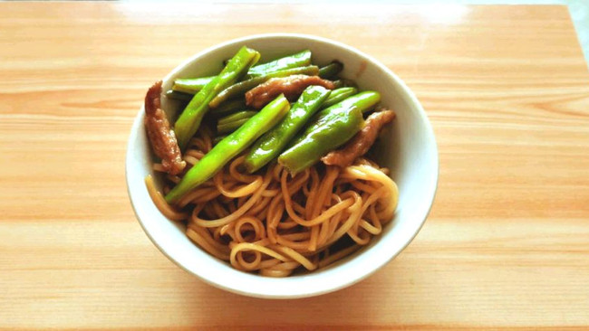 豆角焖面的做法