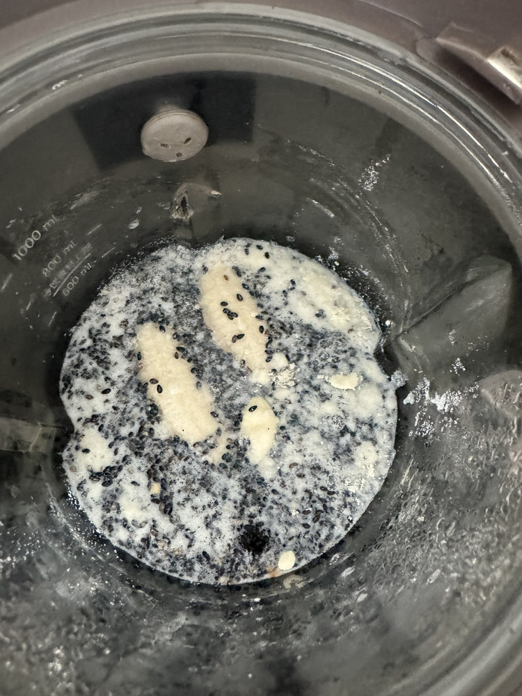 黑芝麻燕麦奶的做法