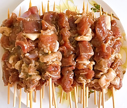 腌制羊肉串的做法
