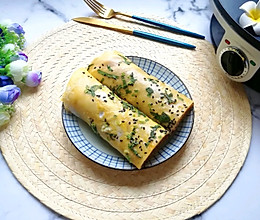 杂粮煎饼#好吃不上火#的做法