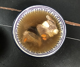 排骨青橄榄汤的做法