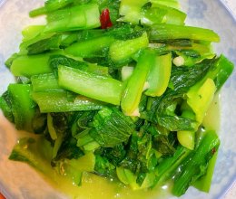 #李锦记X豆果 夏日轻食美味榜#鸡汁小白菜，简单家常菜！的做法
