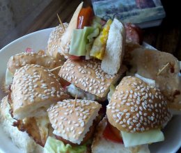 小三明治的做法