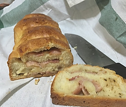 黑椒培根吐司的做法