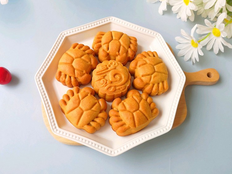 小螃蟹月饼的做法