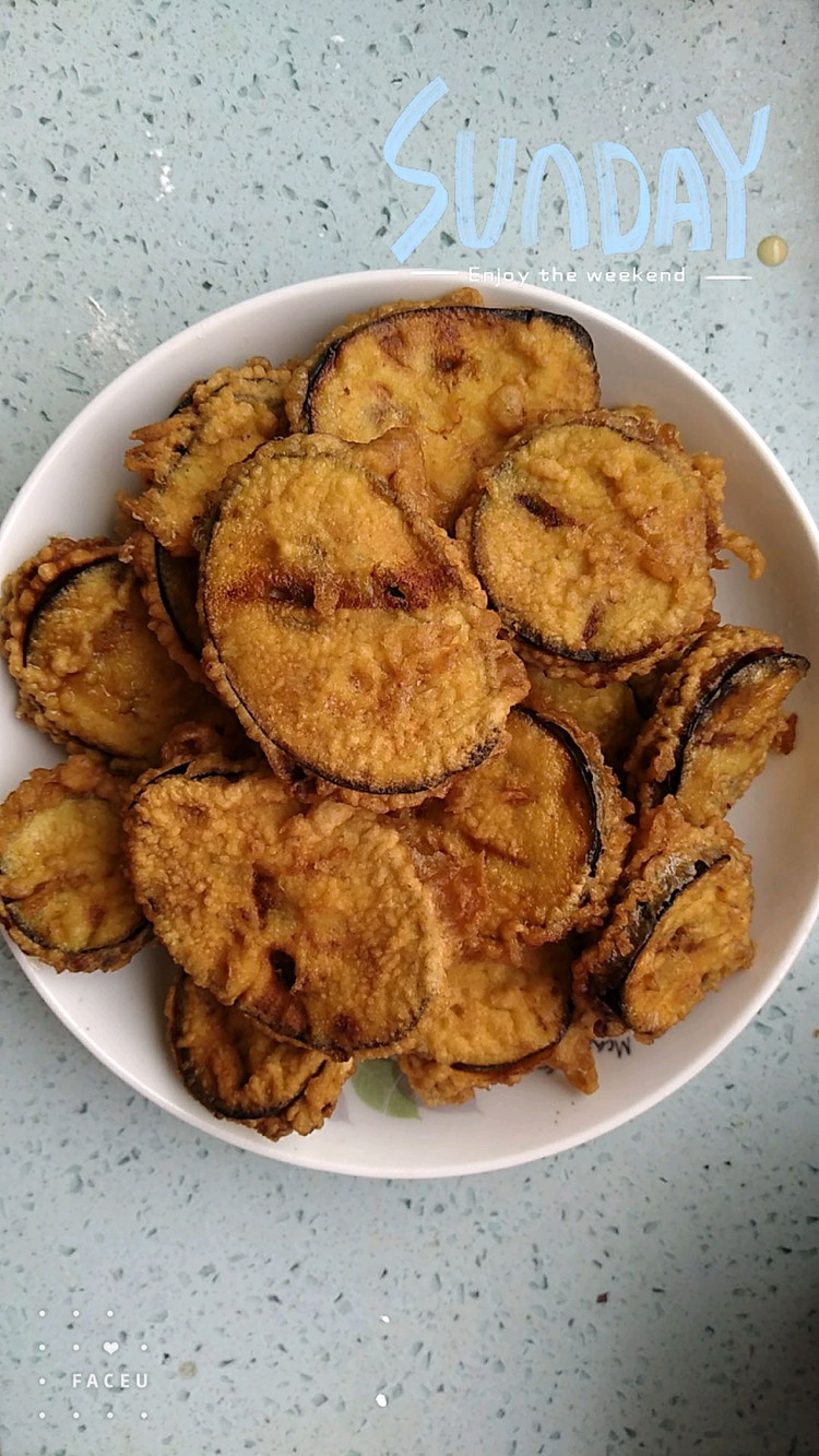 酥炸茄子盒的做法