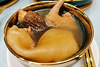 羊肚菌花胶炖鸽子汤的做法