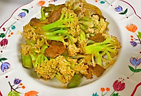 炒菜花的做法